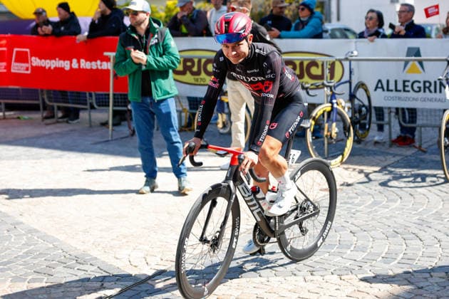 CYCLING - Tour of the Alps 2026 TELFS,AUSTRIA,21.APR.26 - CYCLING - Tour of the Alps, stage 2, Telfs - Martell. Image shows Lennart Jasch (GER TUDOR PRO CYCLING TEAM).  GEPAxpictures xMarkoxVulic