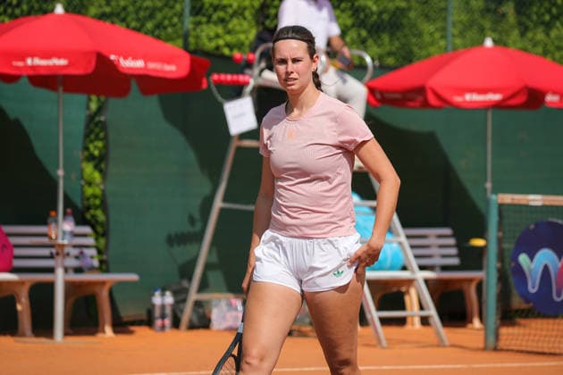 Aneta Kucmova (CZE) during Axion Open 2026, International Tennis match in Chiasso, Switzerland, April 21 2026  Copyright: xRobertaxCorradin IPAxSportx xipa-agency.netx xx IPA_74120961 IPA_Agency_IPA74120961