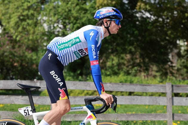April 21, 2026, Telfs, Tyrol, Austria: TOUR DES ALPES 2025 - UCI Tour of the Alps cycling race. Pictured: Giulio PELLIZZARI (ITA). Telf, Austria 21 April 2026 TOUR DES ALPES 2025 - UCI Cycling Race Tour Of The Alps  - ZUMAa289 20260421_zia_a289_048 Copyright: xPierrexTeyssotx