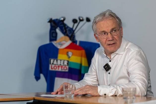Livestream zum Umbau des Ruhrstadions ** NUR FÜR REDAKTIONELLE ZWECKE ** EDITORIAL USE ONLY **<p>Ralf Meyer ( Sportstädtenbesitzgesellschaft Bochum ). Livestream zum Umbau des Ruhrstadions am 21.04.2026 in der WAZ-Redaktion in Bochum. Bochum Copyright: JonasxRichter