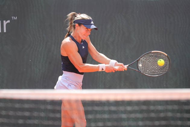 Irene Burillo (ESP) during Axion Open 2026, International Tennis match in Chiasso, Switzerland, April 21 2026  Copyright: xRobertaxCorradin IPAxSportx xipa-agency.netx xx IPA_74126066 IPA_Agency_IPA74126066