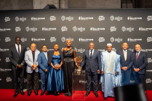 Deutschland: FIBA World Cup Germany 2026 Gruppenauslosung und Hall of Fame Zeremonie, Class of 2026, am 21.04. in Berlin, Kraftwerk: Clarisse Machanguana Copyright: xSvenxHeidmannx