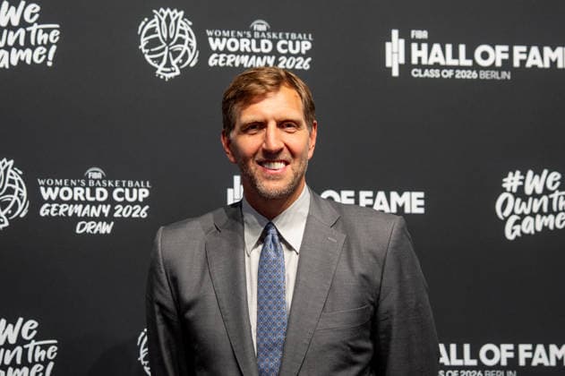 Deutschland: FIBA World Cup Germany 2026 Gruppenauslosung und Hall of Fame Zeremonie, Class of 2026, am 21.04. in Berlin, Kraftwerk: Dirk Nowitzki Copyright: xSvenxHeidmannx