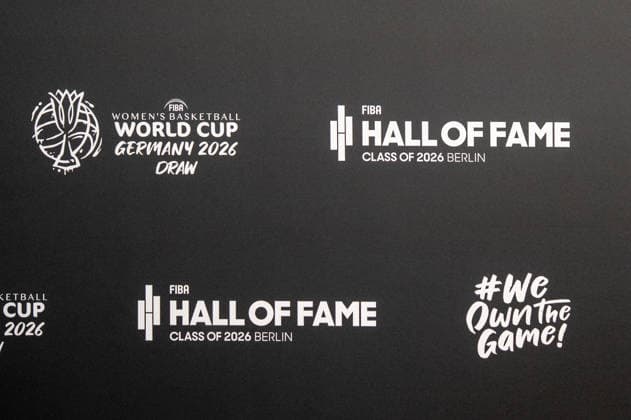 Deutschland: FIBA World Cup Germany 2026 Gruppenauslosung und Hall of Fame Zeremonie, Class of 2026, am 21.04. in Berlin, Kraftwerk: Logo, Symbolbild Copyright: xSvenxHeidmannx