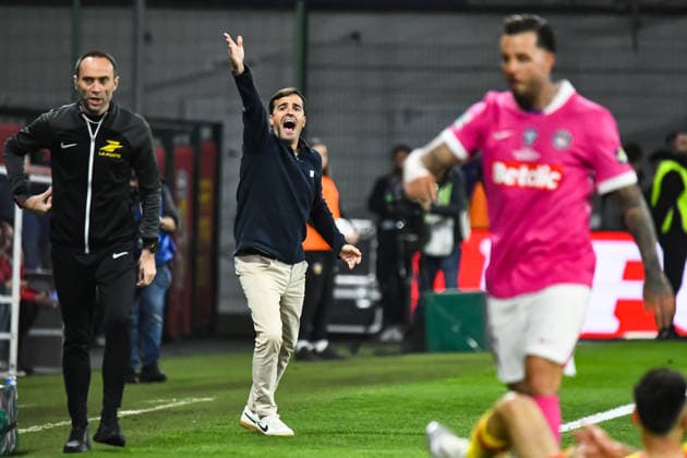 FOOTBALL : RC Lens vs Toulouse FC - Coupe de France - Demi-finale - 21 04 2026 Carles Martinez (Toulouse FC) LensFrance  Copyright: xBaptistexAutissierx