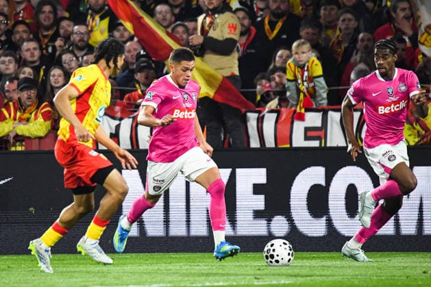 FOOTBALL : RC Lens vs Toulouse FC - Coupe de France - Demi-finale - 21 04 2026 Santiago Hidalgo (Toulouse FC) LensFrance  Copyright: xBaptistexAutissierx