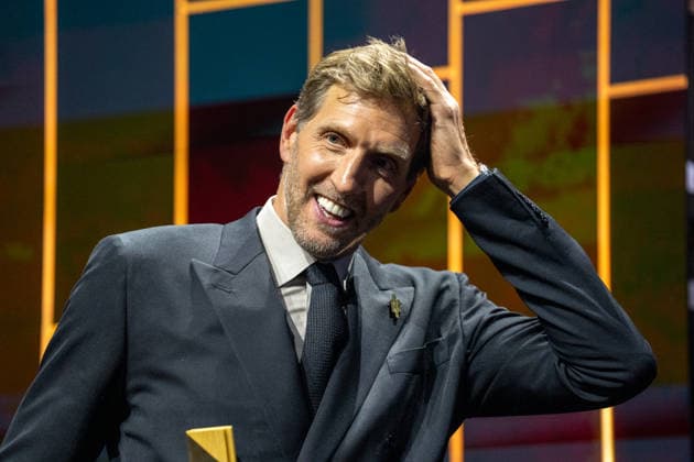 Deutschland: FIBA World Cup Germany 2026 Gruppenauslosung und Hall of Fame Zeremonie, Class of 2026, am 21.04. in Berlin, Kraftwerk: Dirk Nowitzki Copyright: xSvenxHeidmannx