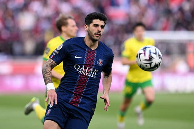 Paris Saint-Germain v FC Nantes - Ligue 1 McDonald s 2025 2026 04 Lucas BERALDO (psg) during the Ligue 1 McDonald s match between Paris Saint-Germain and Nantes at Parc des Princes on April 22, 2026 in Paris, France. Paris France  Copyright: xFEPx 776348324