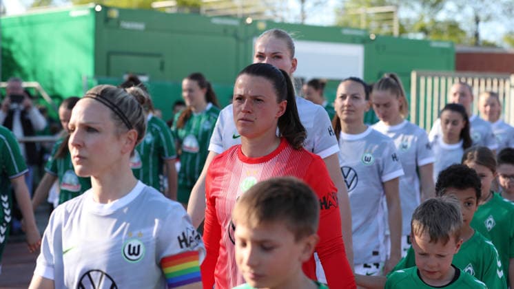 Bremen vs VfL, BL Frauen Bremen, 22.04.2026, Fußball, Frauen, Google Pixel Bundesliga, Saison 2025 2026, SV Werder Bremen vs VfL Wolfsburg, Deutschland