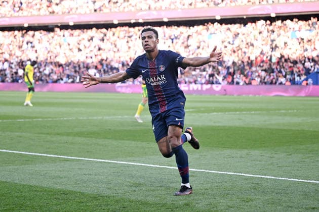 Paris Saint-Germain v FC Nantes - Ligue 1 McDonald s 2025 2026 14 Desire DOUE (psg) during the Ligue 1 McDonald s match between Paris Saint-Germain and Nantes at Parc des Princes on April 22, 2026 in Paris, France. Paris France  Copyright: xFEPx 776348324