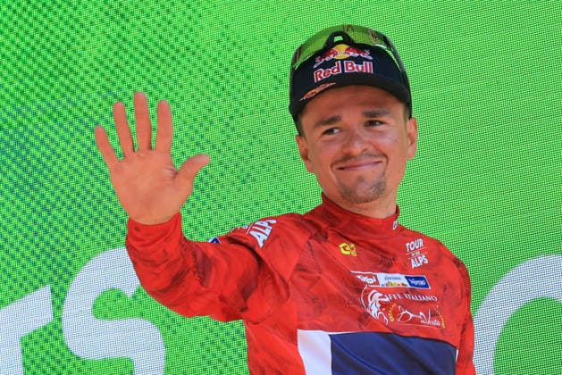 RECORD DATE NOT STATED 22nd April 2026; Arco, Italy; UCI Cycling, Tour of the Alps: Tom PIDCOCK (GBR) PINARELLO-Q365 Pro Cycling Team PierrexTeyssot