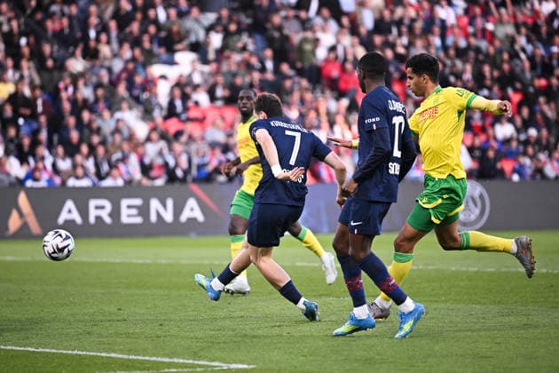 Paris Saint-Germain v FC Nantes - Ligue 1 McDonald s 2025 2026 07 Khvicha KVARATSKHELIA (psg) during the Ligue 1 McDonald s match between Paris Saint-Germain and Nantes at Parc des Princes on April 22, 2026 in Paris, France. Paris France  Copyright: xFEPx 776348324