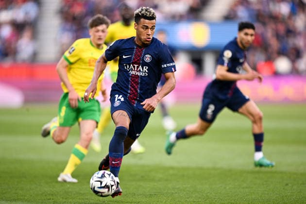Paris Saint-Germain v FC Nantes - Ligue 1 McDonald s 2025 2026 14 Desire DOUE (psg) during the Ligue 1 McDonald s match between Paris Saint-Germain and Nantes at Parc des Princes on April 22, 2026 in Paris, France. Paris France  Copyright: xFEPx 776348324