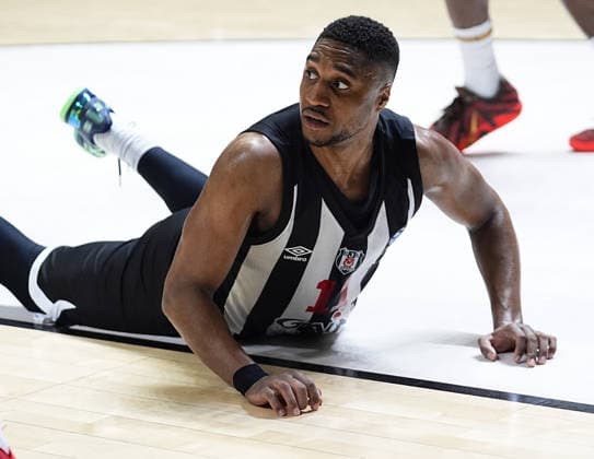 Besiktas GAIN v Cosea JL Bourg - BKT EuroCup ISTANBUL, TURKIYE - APRIL 22: Brynton Lemar (11) of Besiktas GAIN in action during the BKT EuroCup Week 17 basketball match between Besiktas GAIN and Cosea JL Bourg at the Besiktas GAIN Sports Complex in Istanbul, Turkiye on April 22, 2026. Esra Bilgin Anadolu Istanbul Turkey. Editorial use only. Please get in touch for any other usage.  Copyright: x2026xAnadoluxEsraxBilginx