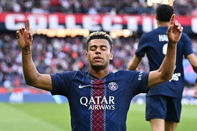 Desire Doue during the 26th matchday of the McDonald’s Ligue 1 between PSG and FC Nantes at the Parc des Princes on 22 April 2026. - 22 04 2026 - France Ile-de-France (region) Paris -  JulienxMattiax xLexPictorium LePictorium_0332202