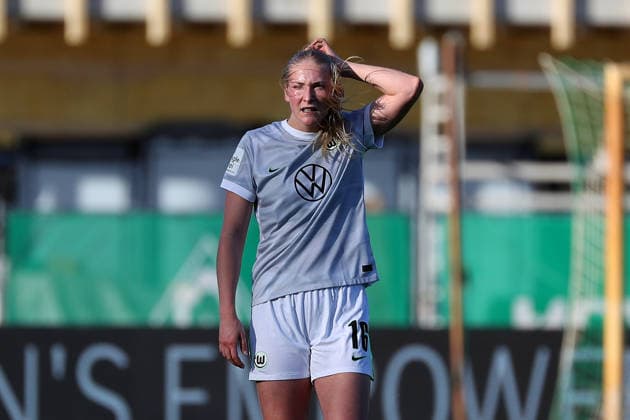 Bremen vs VfL, BL Frauen Bremen, 22.04.2026, Fußball, Frauen, Google Pixel Bundesliga, Saison 2025 2026, SV Werder Bremen vs VfL Wolfsburg, Camilla Küver (VfL Wolfsburg) Deutschland