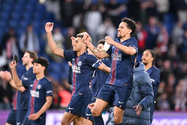 Paris Saint-Germain v FC Nantes - Ligue 1 McDonald s 2025 2026 05 MARQUINHOS (psg) during the Ligue 1 McDonald s match between Paris Saint-Germain and Nantes at Parc des Princes on April 22, 2026 in Paris, France. Paris France  Copyright: xFEPx 776348324