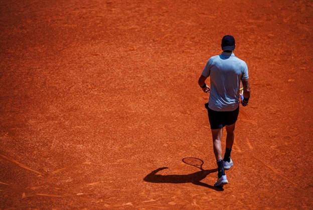 Mutua Madrid Open - 22 04 2026 Matteo Berrettini of Italy in action against Dino Prizmic of Croatia in the Men’s Singles First Round Match during day three of the Mutua Madrid Open at La Caja Magica on April 22, 2026 in Madrid, Spain. Madrid Spain Copyright: xPabloxGarcia PGSxPhotoxAgencyx
