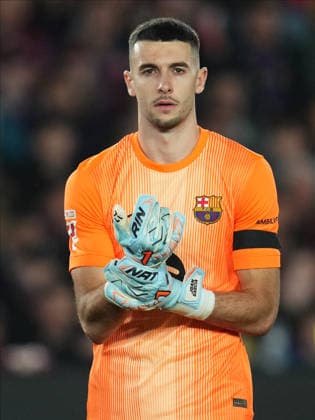 ESP: FC Barcelona, Barca - RC Celta de Vigo. La Liga EA Sports. Date 33 Joan Garcia of FC Barcelona during the La Liga EA Sports match between FC Barcelona and RC Celta de Vigo played at Spotify Camp Nou Stadium on 22 April 2026 in Barcelona, Spain. kpng Copyright: xBaguxBlancox xPRESSINPHOTOx PS_260422_BAR_CEL_2526_532