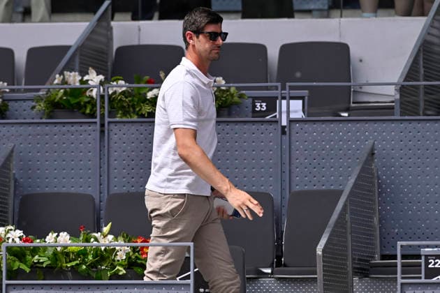 April 23, 2026, Madrid, Madrid, Spain: ASHLYN CASTRO model and Wife of THIBAUT COURTOIS player of REAL MADRID CF, has been attending the matches of the Mutua Madrid Open 2026, ATP, Tennis Herren Masters 1000 and WTA, Tennis Damen 1000 tennis tournament, celebrated at Caja Magica on April 22, 2026 in Madrid, Spain. Madrid Spain - ZUMAc312 20260423_zsp_c312_178 Copyright: xOscarxManuelxSanchezx