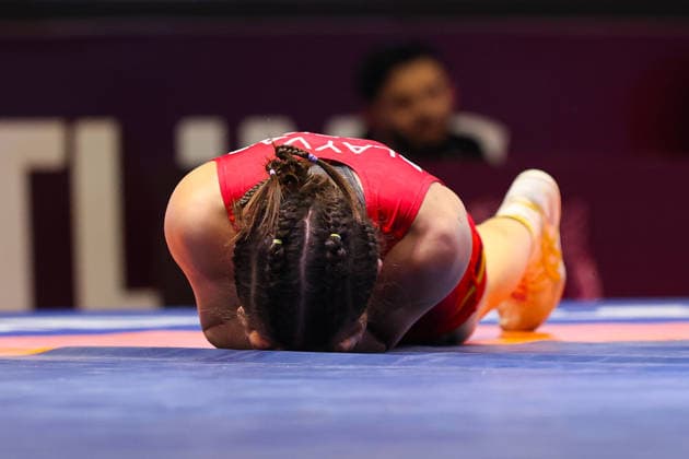 Senior Wrestling European Championships 2026 55kg WW - Anastasia BLAYVAS (GER) *** Senior Wrestling European Championships 2026 55kg WW Anastasia BLAYVAS GER Copyright: xKadirxCaliskanx xUnitedxWorldxWrx Kadir Caliskan United World Wr