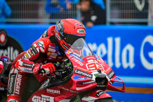 April 24, 2026, Jerez De La Frontera, Cadiz, Spain: Marc Marquez Ã¢â‚¬ of the Ducati Lenovo Team during the MotoGP Free Practice 1 at Circuito de Jerez-Angel Nieto on April 24, 2026 in Jerez de la Frontera, Spain. MOTOGP 2026: Spanish Grand Prix  - ZUMAr200 20260424_zsp_r200_024 Copyright: xNunoxReisinhox
