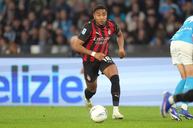 Christopher Nkunku of AC Milan during the Serie A match between Napoli and AC Milan in Napoli stadio Maradona , Italy. NAPOLI, ITALY,07-April-2026 Copyright: xFOTOAGENZIAx