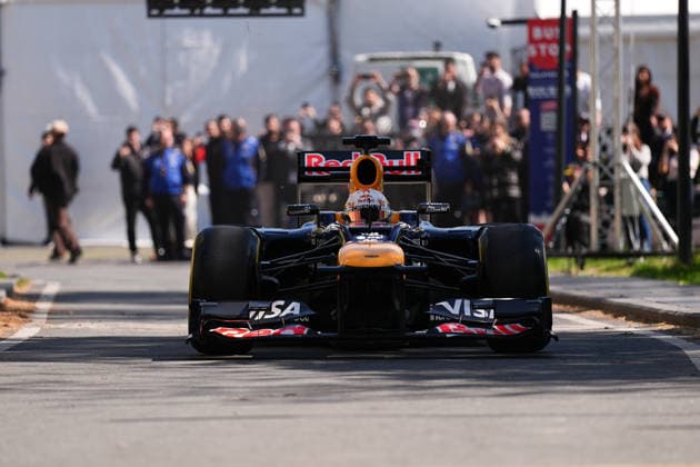 Ahead of F1 Grand Prix of Turkiye ISTANBUL, TURKIYE - APRIL 24: A Formula 1 race car is seen ahead of the Formula 1 Grand Prix of Turkiye at Galataport in Istanbul, Turkiye on April 24, 2026. Adem Kutucu Anadolu Istanbul Turkey. Editorial use only. Please get in touch for any other usage.  Copyright: x2026xAnadoluxAdemxKutucux