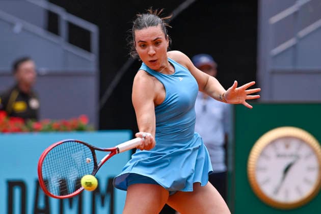 April 24, 2026, Madrid, Madrid, Spain: ELENA-GABRIELA RUSE of Romania during the Mutua Madrid Open 2026, ATP, Tennis Herren Masters 1000 and WTA, Tennis Damen 1000 tennis tournament, celebrated at Caja Magica on April 24, 2026 in Madrid, Spain. Mutua Madrid Open 2026 - Day 5 (04.24.26) - ZUMAc312 20260424_zsp_c312_349 Copyright: xOscarxManuelxSanchezx