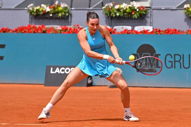 April 24, 2026, Madrid, Madrid, Spain: ELENA-GABRIELA RUSE of Romania during the Mutua Madrid Open 2026, ATP, Tennis Herren Masters 1000 and WTA, Tennis Damen 1000 tennis tournament, celebrated at Caja Magica on April 24, 2026 in Madrid, Spain. Madrid Spain - ZUMAc312 20260424_zsp_c312_378 Copyright: xOscarxManuelxSanchezx