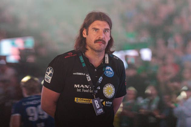 Sebastian Hinze (ThSV Eisenach, Trainer) GER, GWD Minden vs. ThSV Eisenach, Handball, 1. Bundesliga, 29. Spieltag, Spielzeit 2025 2026, 24.04.2026 GER, GWD Minden vs. ThSV Eisenach, Handball, 1. Bundesliga, 29. Spieltag, Spielzeit 2025 2026, 24.04.2026 Minden Copyright: xEibner-Pressefoto JanxRollingerx EP_JSK