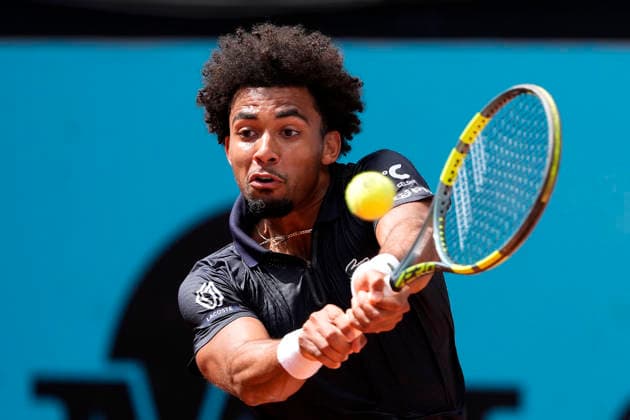 Arthur Fils, France,during Madrid Open Tennis 2025 match. April 24, 2026. (20260424464)