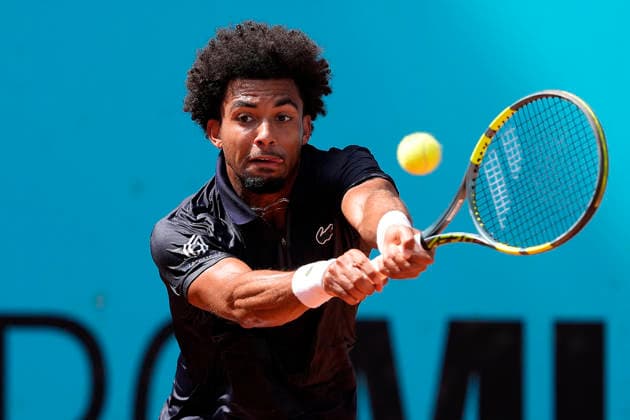 Arthur Fils, France,during Madrid Open Tennis 2025 match. April 24, 2026. (20260424492)