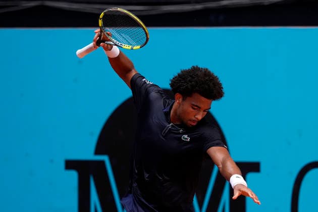 Arthur Fils, France,during Madrid Open Tennis 2025 match. April 24, 2026. (20260424500)