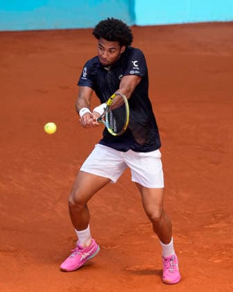 Arthur Fils, France,during Madrid Open Tennis 2025 match. April 24, 2026. (20260424542)
