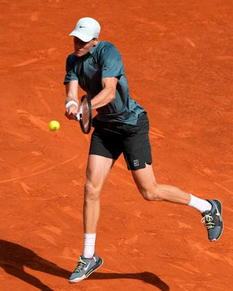 Jannik Sinner, Italy, during Madrid Open Tennis 2025 match. April 24, 2026. (20260424657)