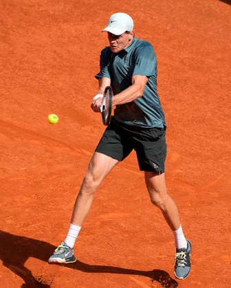 Jannik Sinner, Italy, during Madrid Open Tennis 2025 match. April 24, 2026. (20260424671)