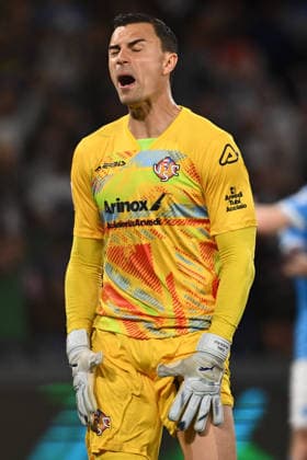 Emil Audero of U.S. Cremonese is in action during the 34th day of the Serie A Championship between S.S.C. Napoli and U.S. Cremonese at the Diego Armando Maradona Stadium on April 24, 2026 in Naples, Italy.  Copyright: xDomenicoxCippitelli IPAxSportx xipa-agency.netx xx IPA_74203487 IPA_Agency_IPA74203487