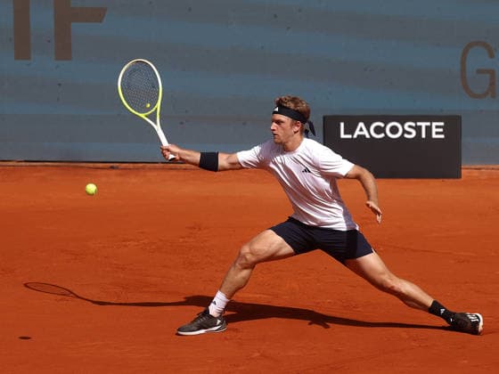 ESP: Mutua Madrid Open de Tenis Alejandro Davidovich during his second round match of the main draw of the Mutua Madrid Open de Tenis, played at the Caja Magica on April 25, 2026 in Madrid, Spain Madrid Spain Copyright: xALBERTOxSIMONx AgenciaxLOFx