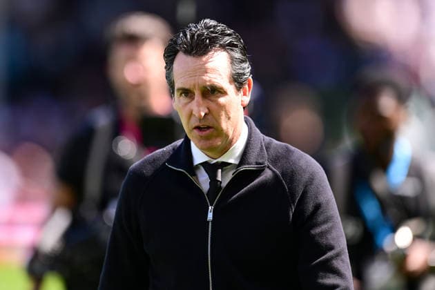 Fulham v Aston Villa, Premier League Aston Villa manager Unai Emery during the Premier League match between Fulham and Aston Villa at Craven Cottage, London, UK on 25 April 2026. London Craven Cottage Greater London UK Editorial use only DataCo restrictions apply See www.football-dataco.com , Copyright: xDennisxGoodwinx PSI-24149-0027