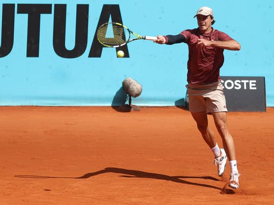 ESP: Mutua Madrid Open de Tenis Adam Walton during his second round match of the main draw of the Mutua Madrid Open de Tenis, played at the Caja Magica on April 25, 2026 in Madrid, Spain Madrid Spain Copyright: xALBERTOxSIMONx AgenciaxLOFx