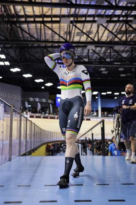 UCI Track World Cup: Nilai Picture by Alex Whitehead SWpix.com - 25 04 2026 - Cycling - UCI Track World Cup: Nilai - Velodrom Nasional Malaysia, Nilai, Malaysia - Women™s Sprint - For Gold - Hetty van de Wouw (Netherlands) Nilai Velodrom Nasional Malaysia Malaysia Copyright: x xSWpix.comx(t axPhotographyxHubxLtd)xAlexxWhitehead SWpix.comx SWP-3030-13158