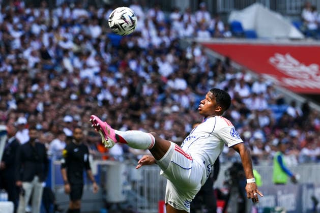 Olympique Lyonnais v AJ Auxerre - Ligue 1 McDonald s 2025 2026 09 ENDRICK Felipe Moreira de Sousa (ol) during the Ligue 1 McDonald s match between Lyon and Auxerre at Groupama Stadium on April 25, 2026 in Lyon, France. Lyon France  Copyright: xFEPx 776348368