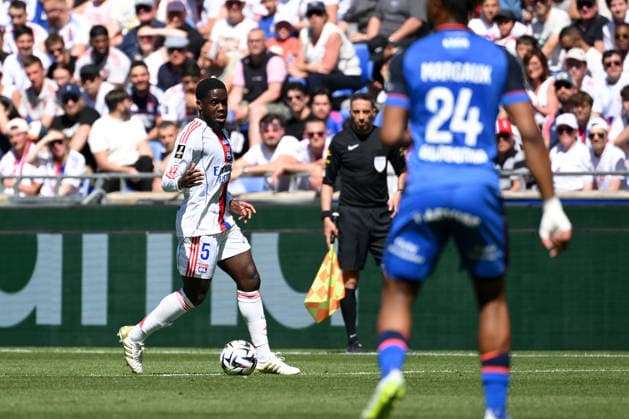 Olympique Lyonnais v AJ Auxerre - Ligue 1 McDonald s 2025 2026 05 Orel MANGALA (ol) during the Ligue 1 McDonald s match between Lyon and Auxerre at Groupama Stadium on April 25, 2026 in Lyon, France. Lyon France  Copyright: xFEPx 776348368