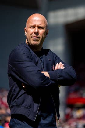 Football - FA Premier League - Liverpool FC v Crystal Palace FC LIVERPOOL, ENGLAND - Saturday, April 25, 2026: Liverpool s head coach Arne Slot before the FA Premier League match between Liverpool FC and Crystal Palace FC at Anfield. (Photo by David Rawcliffe Propaganda) LIVERPOOL Anfield MERSEYSIDE ENGLAND  Copyright: xDavidxRawcliffex P2026-04-25-Liverpool_Crystal_Palace-17