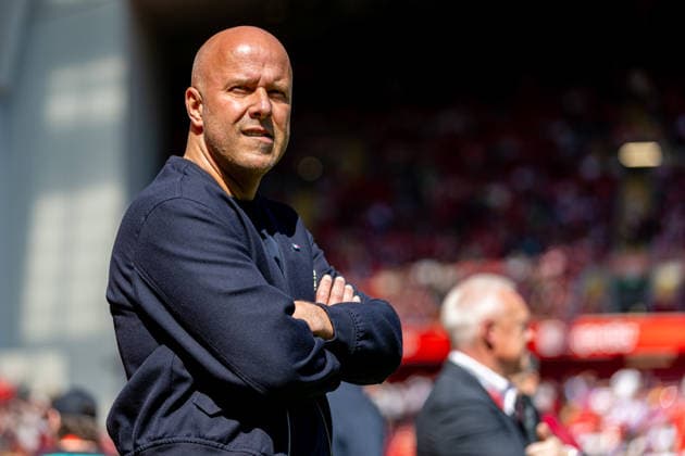 Football - FA Premier League - Liverpool FC v Crystal Palace FC LIVERPOOL, ENGLAND - Saturday, April 25, 2026: Liverpool s head coach Arne Slot before the FA Premier League match between Liverpool FC and Crystal Palace FC at Anfield. (Photo by David Rawcliffe Propaganda) LIVERPOOL Anfield MERSEYSIDE ENGLAND  Copyright: xDavidxRawcliffex P2026-04-25-Liverpool_Crystal_Palace-19