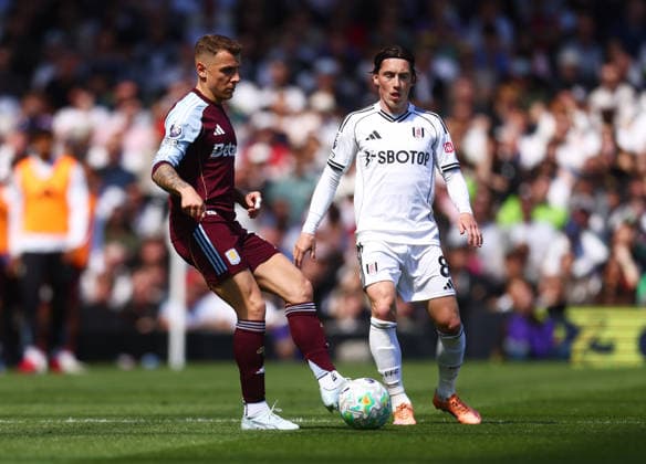 Fulham v Aston Villa, English Premier League, Gtech Community Stadium, Craven Cottage, London, UK - 25 04 2026 London Craven Cottage London GBR, UK NEWSPAPERS OUT Copyright: xMarkxGreenwoodx