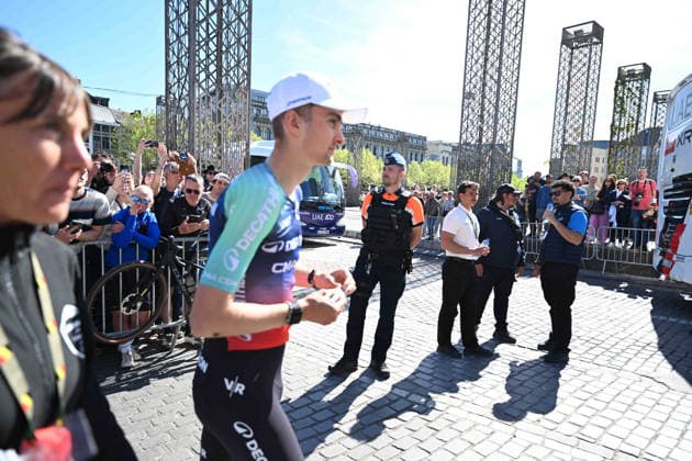 25-04-2026 Presentazione Squadre Liege - Bastogne - Liege; 2026, Decathlon - Cma Cgm; Seixas, Paul; Liegi; 