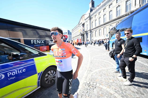 25-04-2026 Presentazione Squadre Liege - Bastogne - Liege; 2026, Ineos Grenadiers; Vauquelin, Kevin; Liegi; 