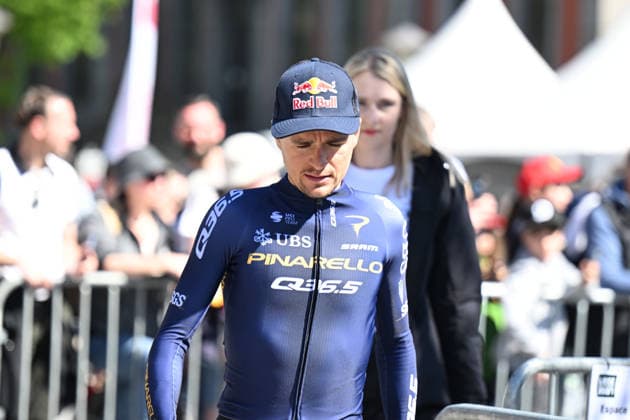 25-04-2026 Liege - Bastogne - Liege; Presentazione Squadre Liege - Bastogne - Liege; 2026, Pinarello - Q36.5; Pidcock, Thomas; Liegi; 